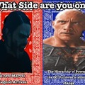 What side are you on? No more The Rock as Black Adam and Marvel is slowing down