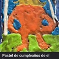 pastel de cumpleaños del torax