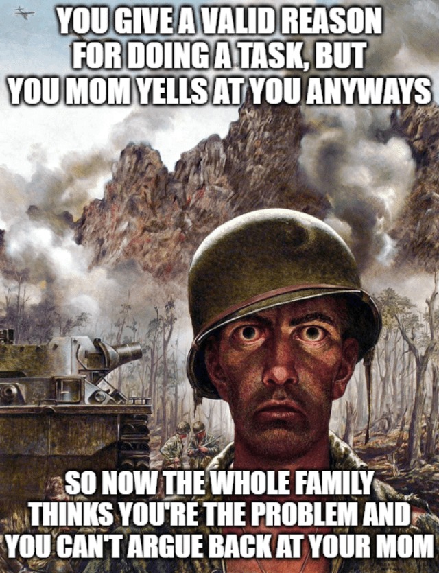 mom is always right - meme