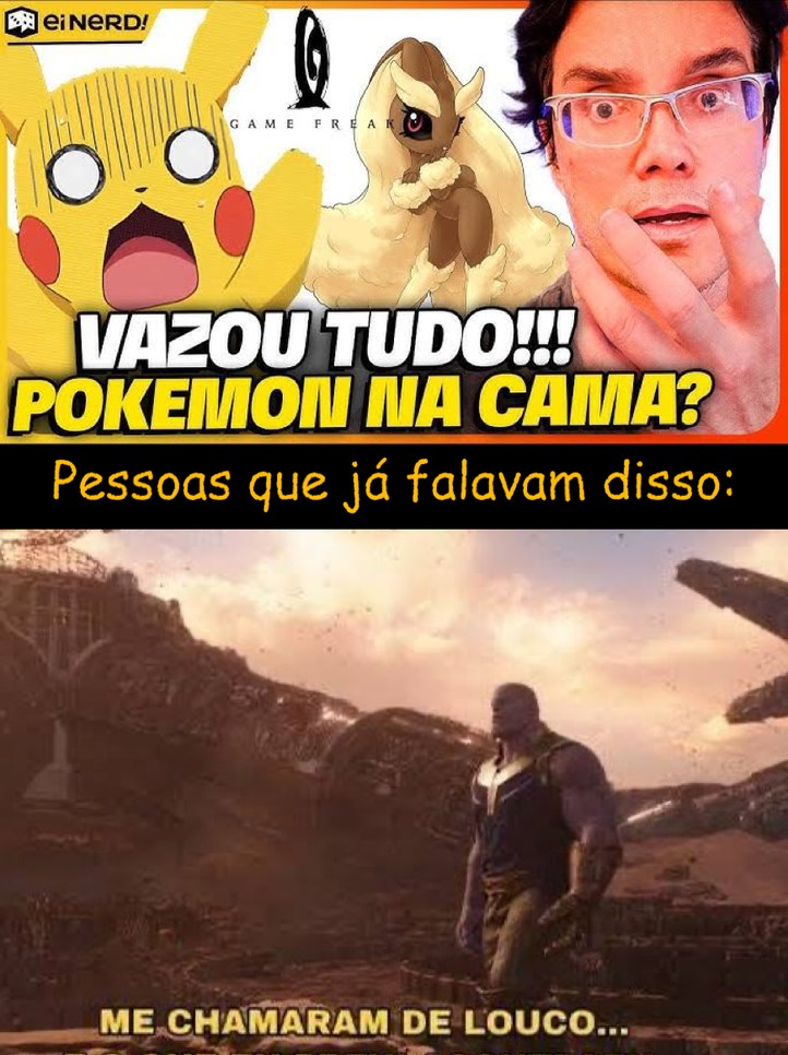 Me chamaram de louco - meme