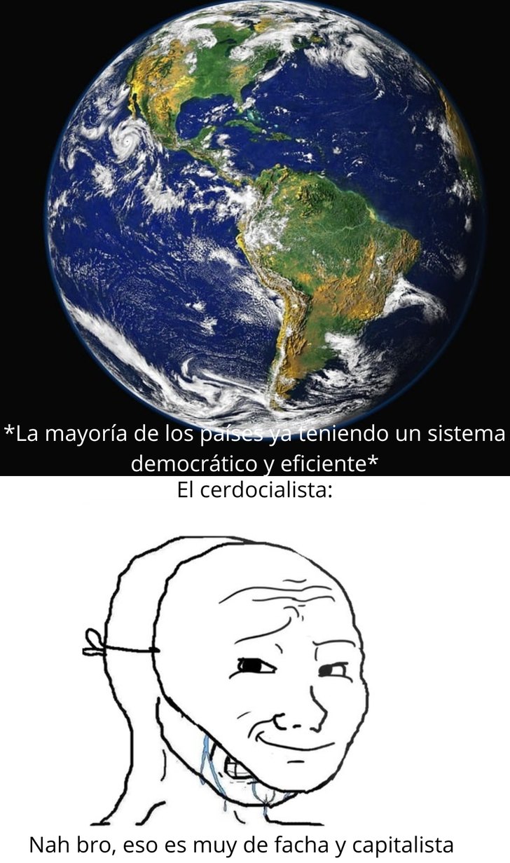 Típico, para ellos la libertad es capitalismo, pendejos... - meme