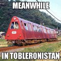 It was time for Toblerone to leave. He had seen everything