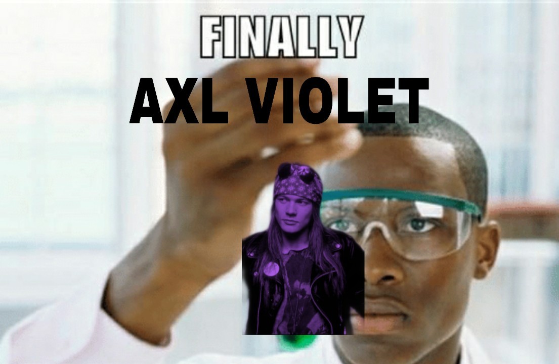 Axl violet - meme