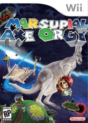 Marsupial axe orgy - meme