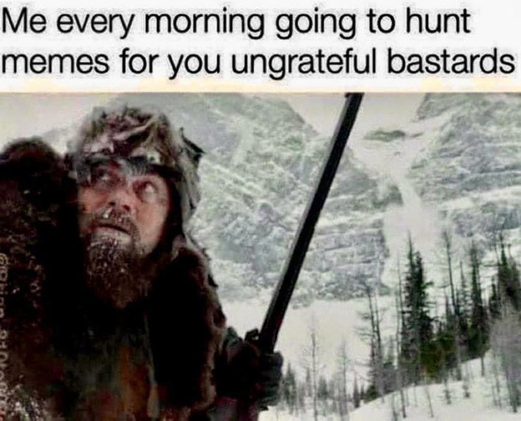 It's cold out there - meme