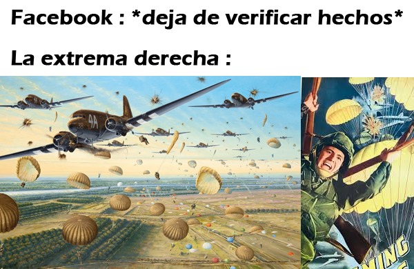 Facebook pone fin a la verificación de hechos - meme
