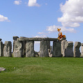 The Stoned Fox at Stonehenge