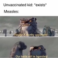 Vaccination battle