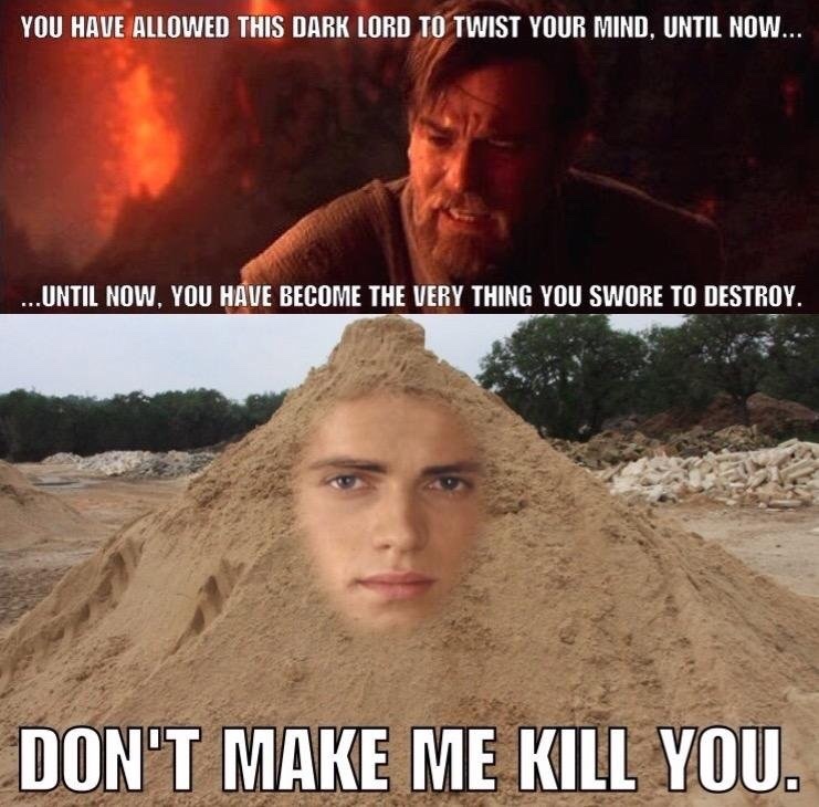 don’t make me sand you - meme