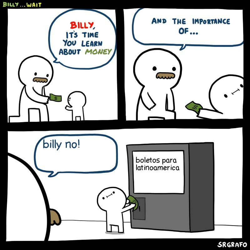 Billy no! - meme