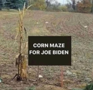 Corn maze - meme