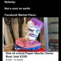 Clown Facebook Market place
