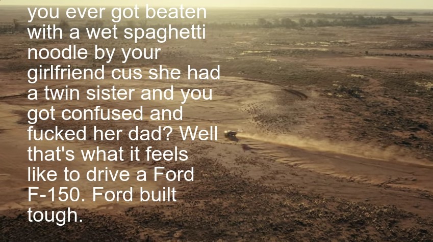 Ford built tough - meme