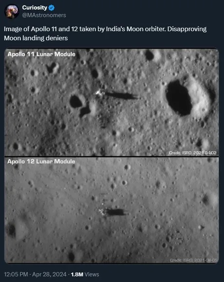 No moon landing conspiracy theory? - meme