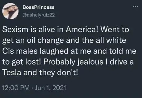 Sexism in America - meme