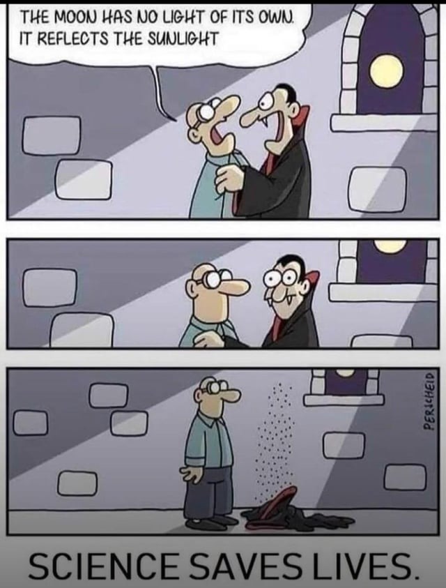 Dracula should know this - meme