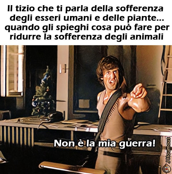Non è la mia guerra! - meme