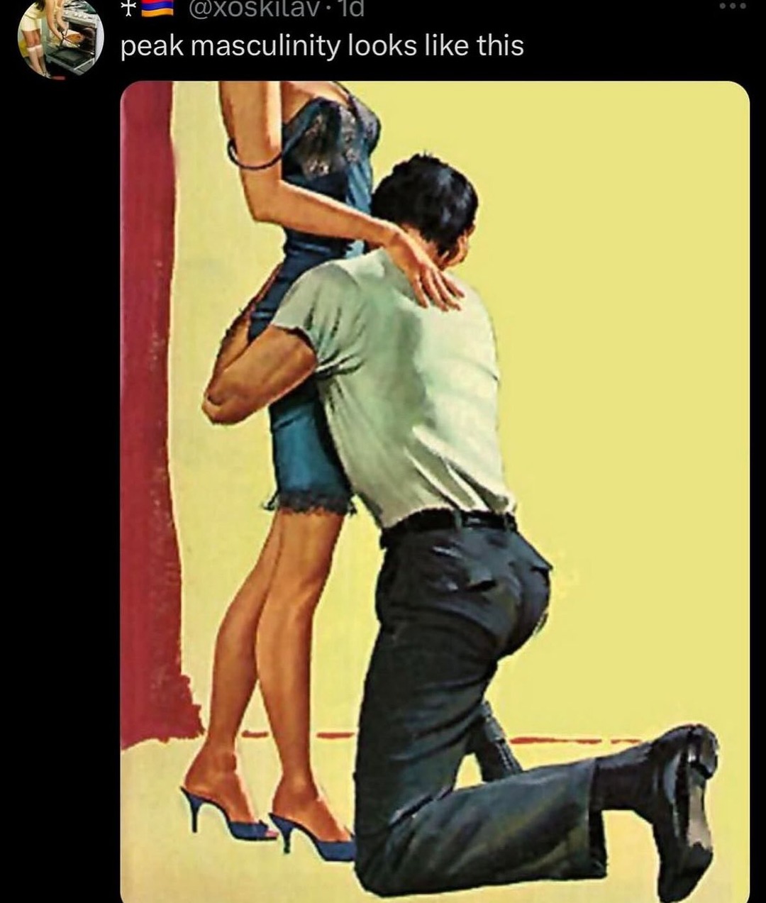 it's not simping if she does it for you too - meme