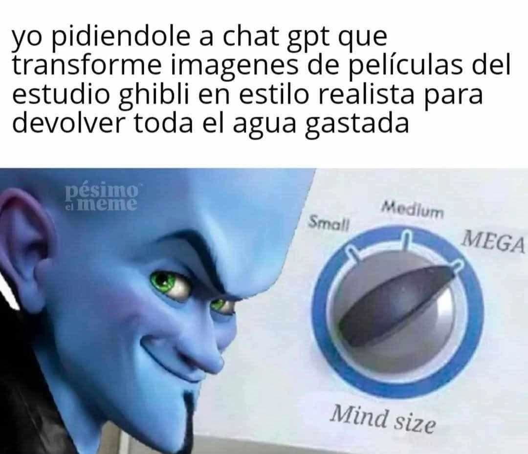 Pensar al revés es lo que hago - meme