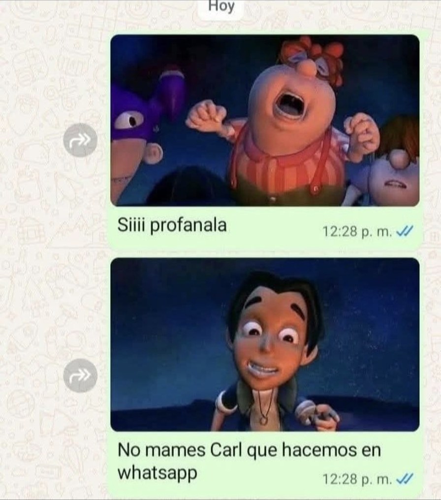 Nmms Carl ya nos quermaron - meme