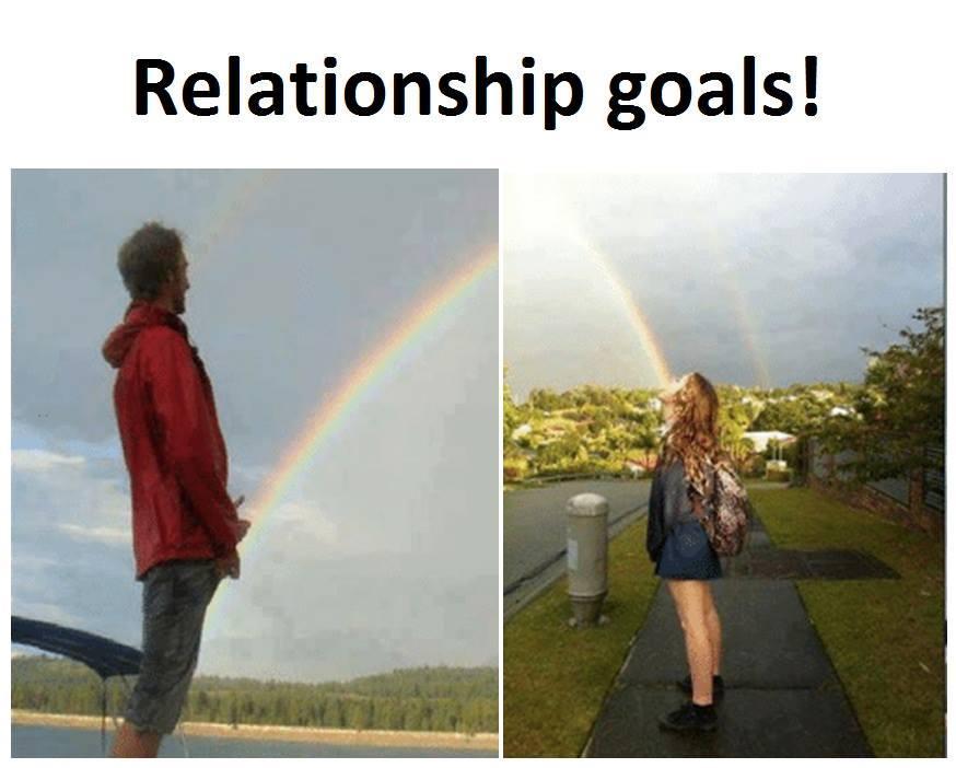Realtionship goals - meme