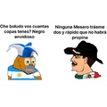 Mexicanos vs Argentinos Meme Chad