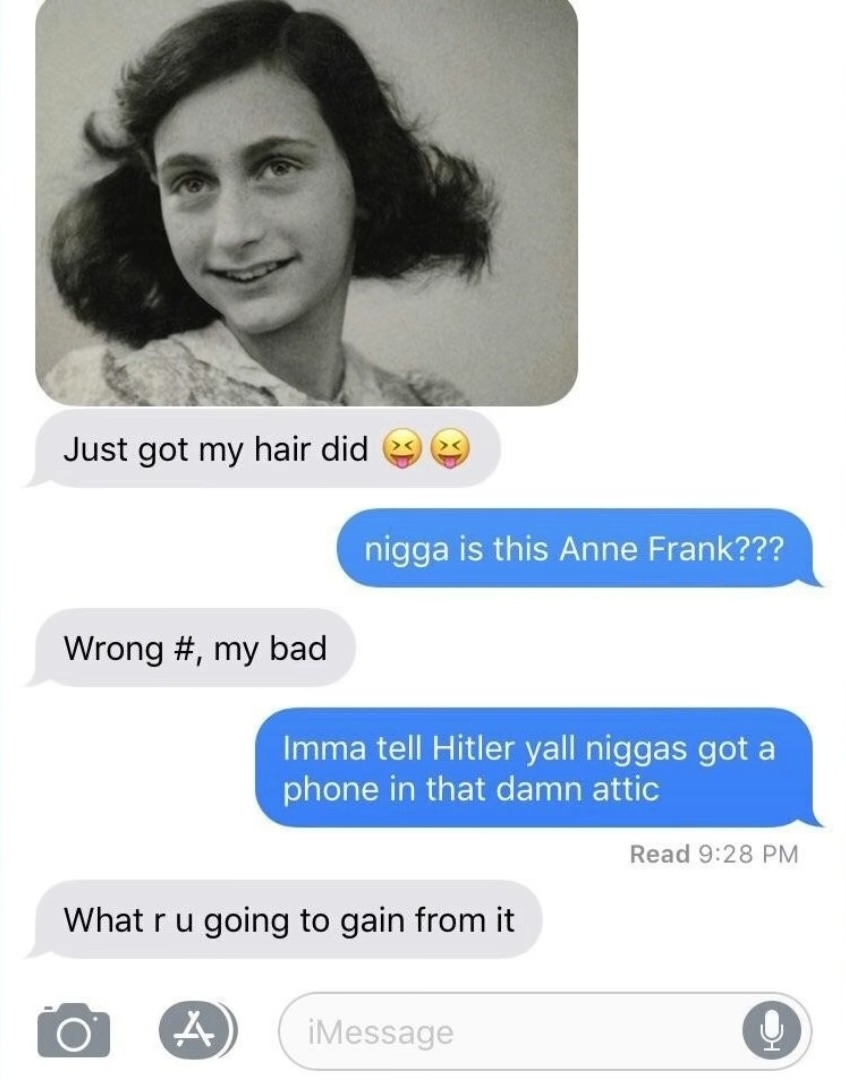 Anne Frank - meme