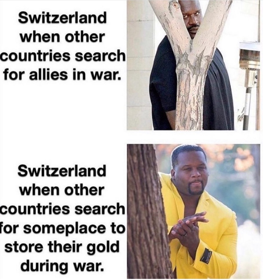 come ski and get some of your gold - meme