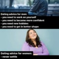 Dating advice for men vs for women