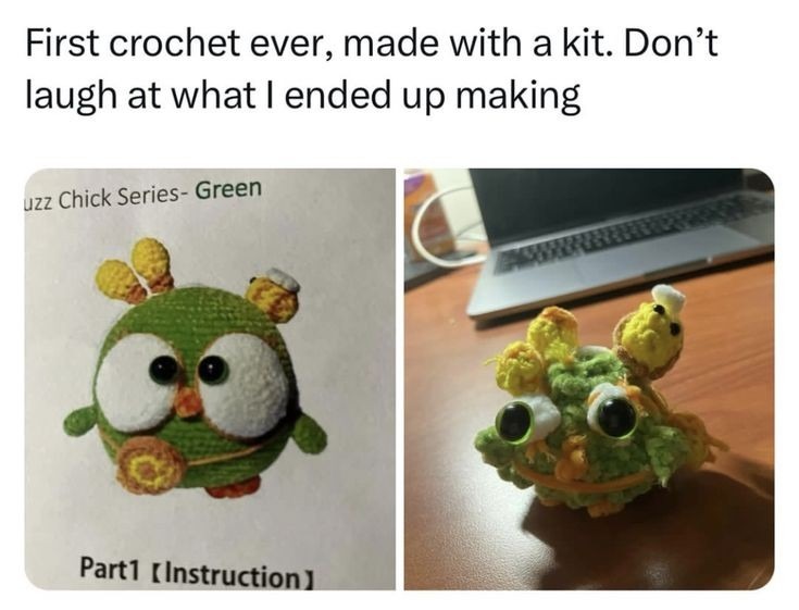 When you try your best but you don't succeed - meme