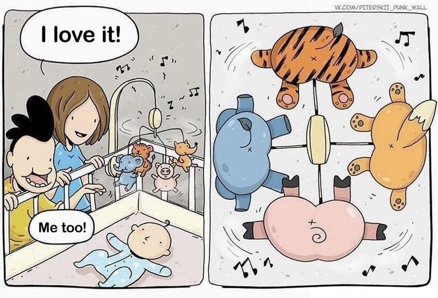That baby's gonna grow up to be a furry:-{ - meme