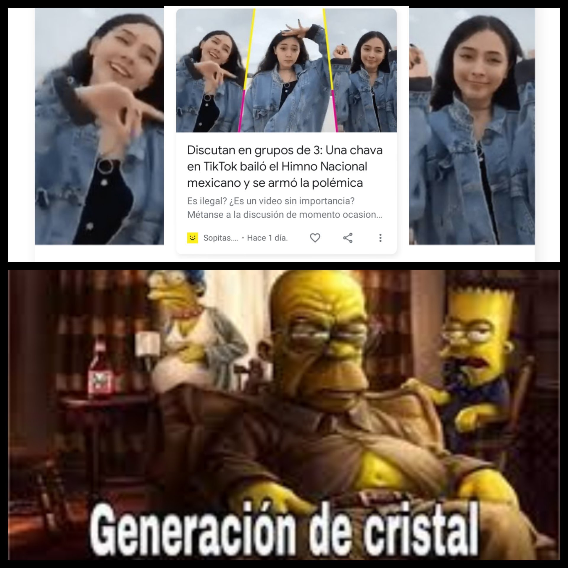 Generación de C R I S T A L - meme