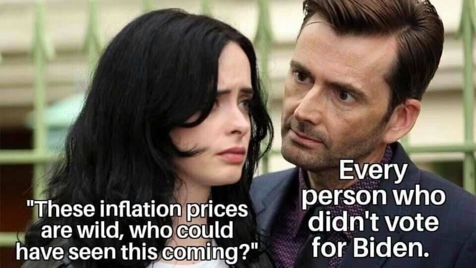 The inflation report - meme