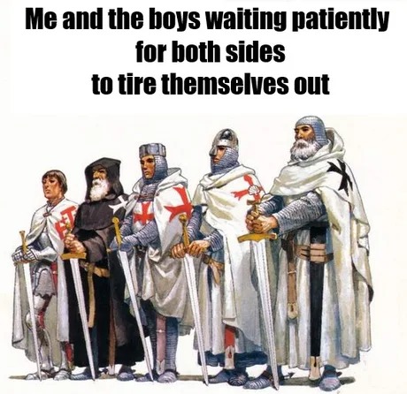 Me and the boys waiting meme