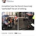 French striking