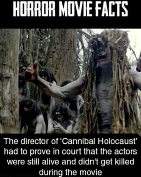 Cannibal Holocaust is the raddest horror movie - meme