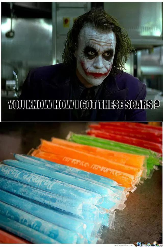 Must got scars from freezer burn... - meme