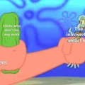 Squidward doesn't approve