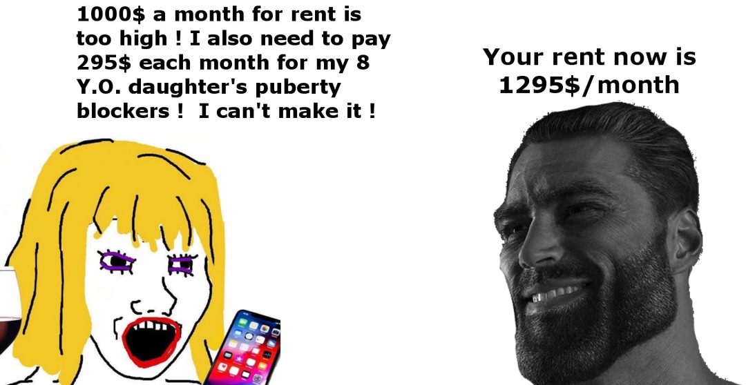 Is too high. Landlord meme. Too High.