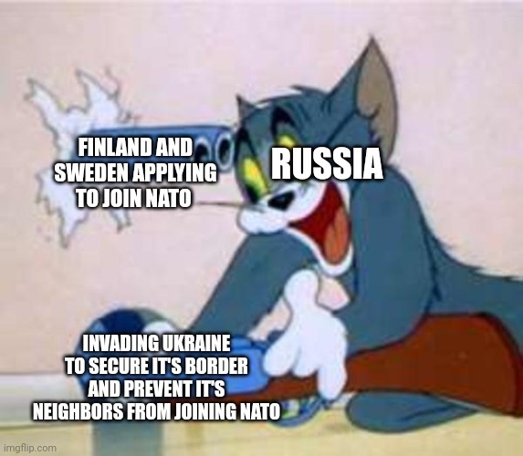 Russia, Finland and Sweden - meme