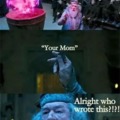 Dumbledore dark humor meme
