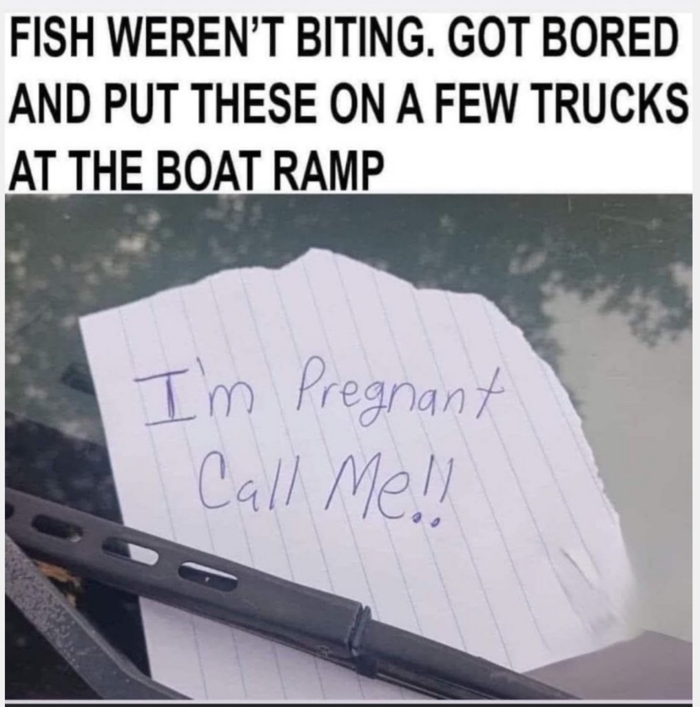 A bad day fishing - meme