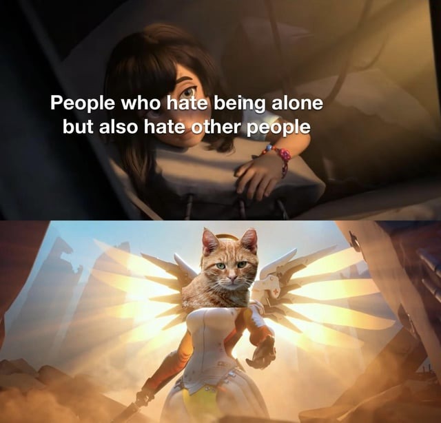 Cat people - meme