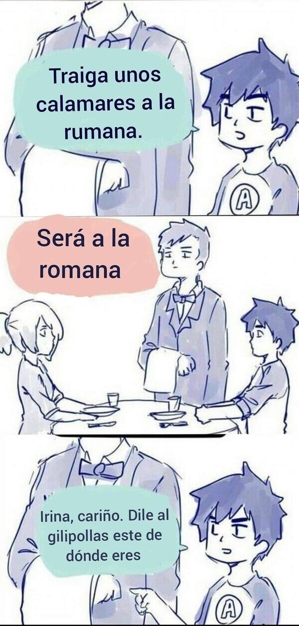 Calamares a la romana chiste - meme