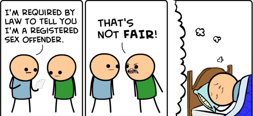 Life is not fair - meme