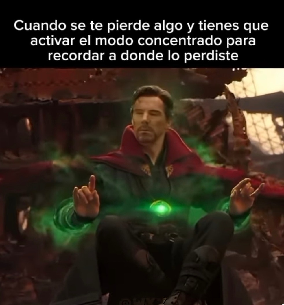 Entrando en modo sherlock para recordar dónde dejé eso - meme