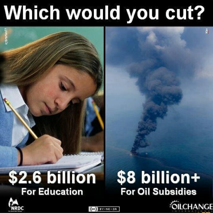 Fuck education pollute the earth - meme