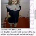Annabelle's ugly step sister..