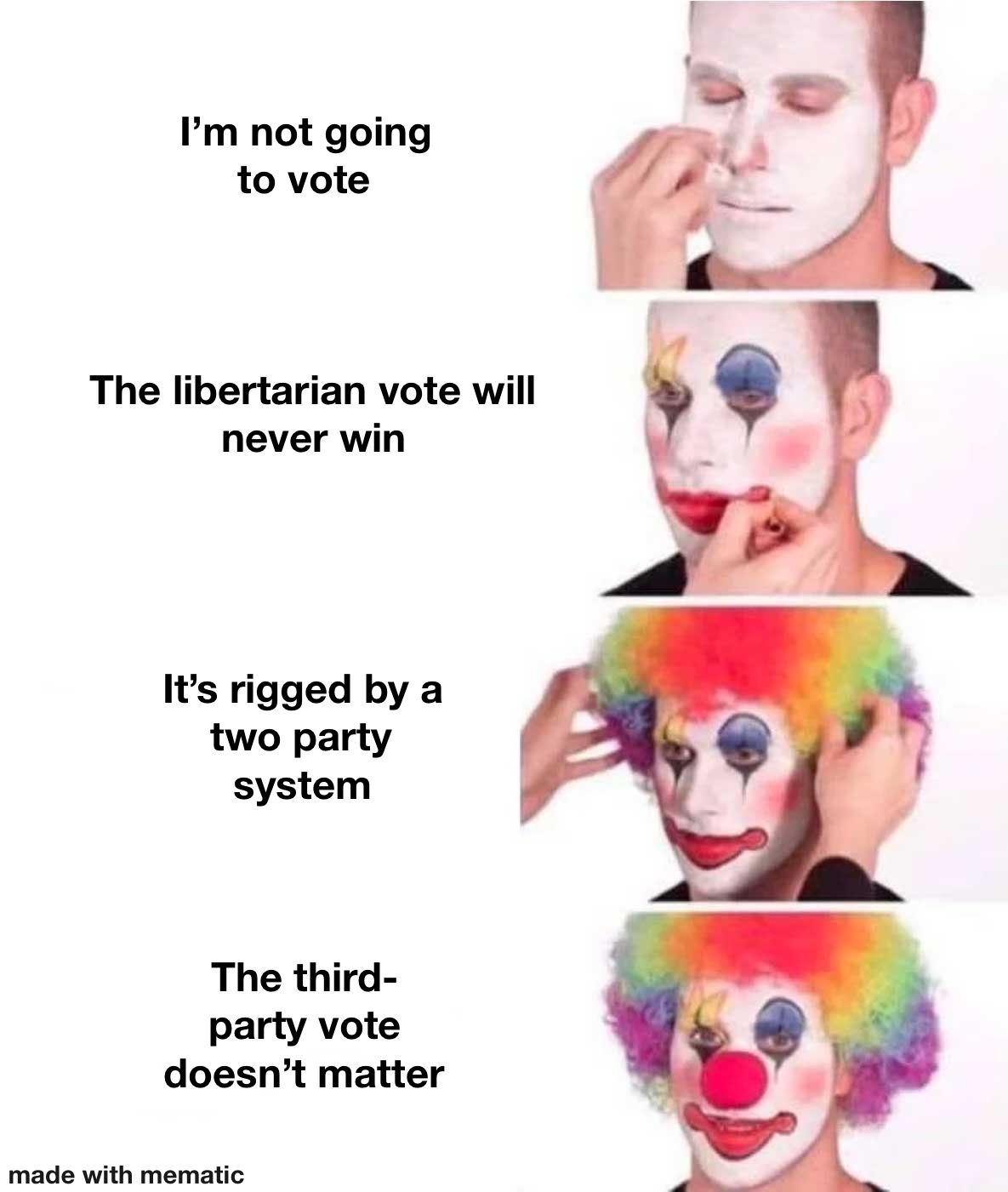 The two party system - meme