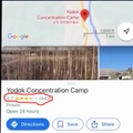 concentration camp in North Korea, but at least it has mostly positive reviews